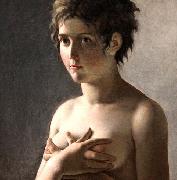 Jeune fille en buste Pierre-Narcisse Guerin